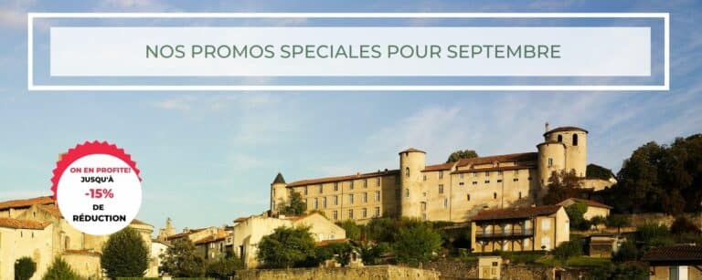 Promotion aout 2022 location vacances septembre