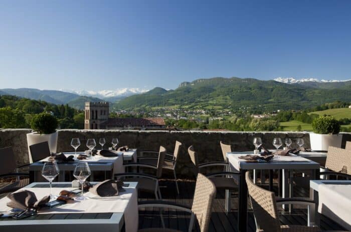La terrasse du Carré de l'Ange